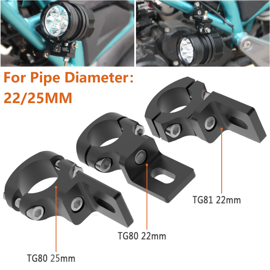 Mountain Biking Las Vegas - 22/25MM Mount Bracket For Motorcycle Bumper