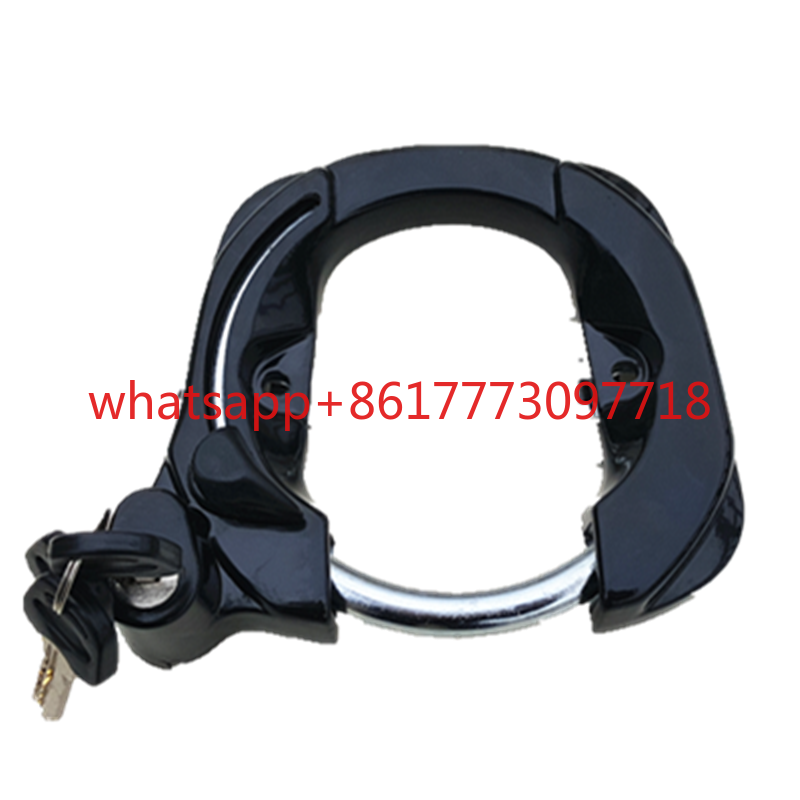 Mountain Biking In Japan - Bicycle Fixed Horseshoe Lock Mountain Bike