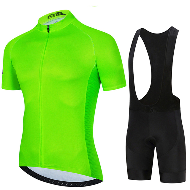 Fluorescent Green 2024 Solid c - مراجعة Mountain Biking Apparel وسعره
