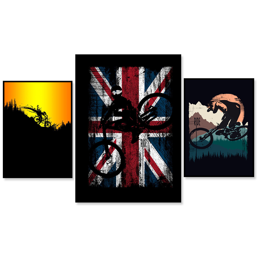 Mountain Bike Art Print ~ Gift - مراجعة Mountain Biking York وسعره