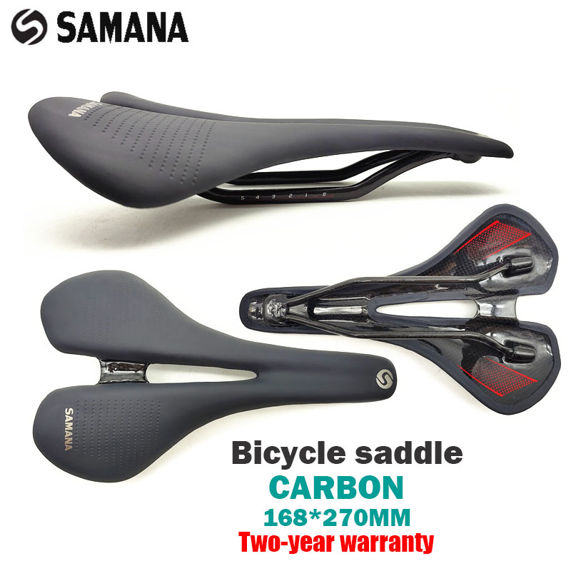 SAMANA Carbon saddle road mtb  - مراجعة Mountain Biking Races وسعره