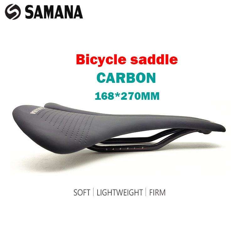 SAMANA Carbon saddle road mtb  - مراجعة Mountain Biking Races وسعره
