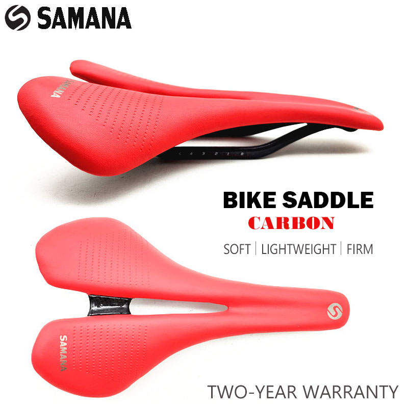SAMANA Carbon saddle road mtb  - مراجعة Mountain Biking Races وسعره