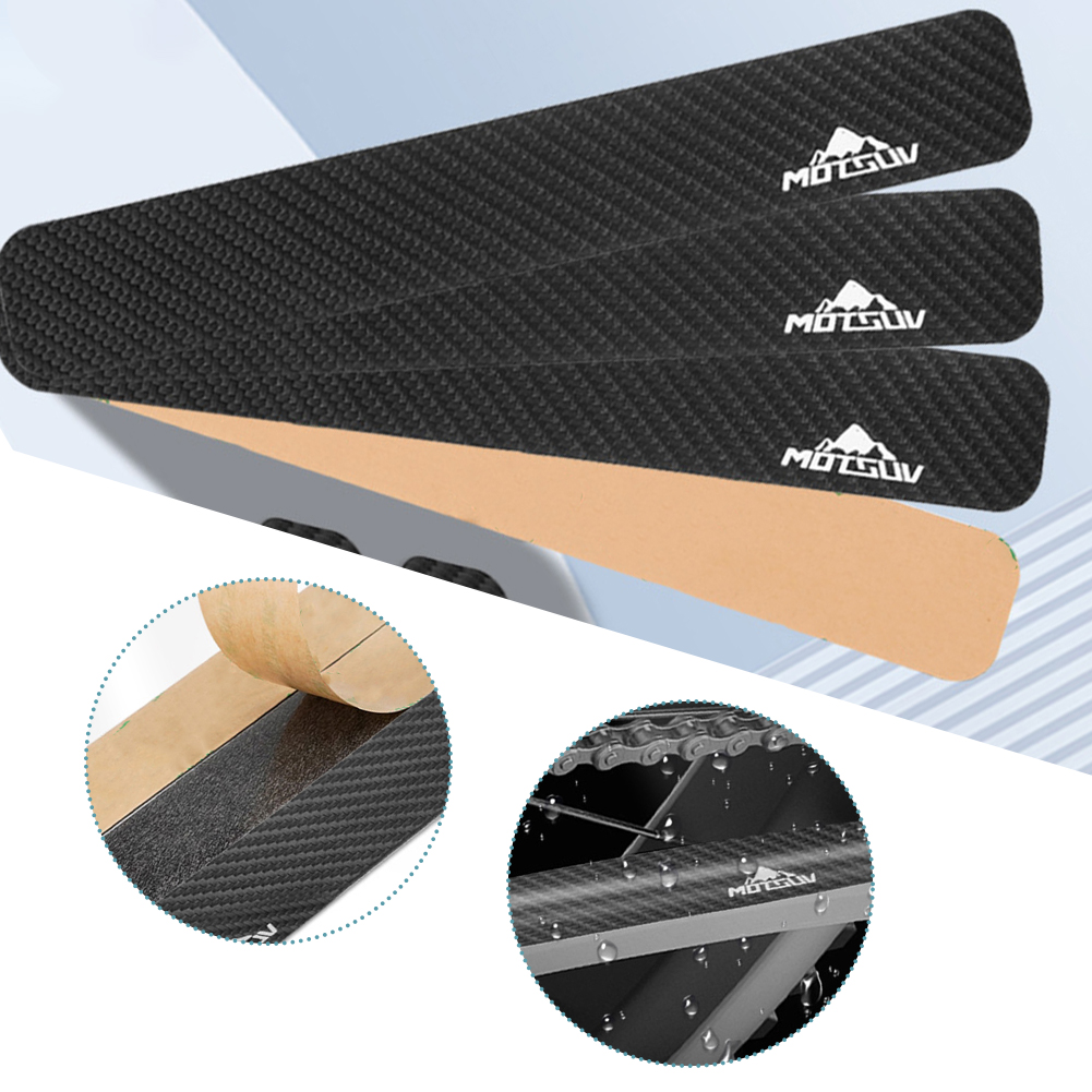 1x Bicycle Chain Protector Bla - مراجعة Chainstay Protector Wrap وسعره