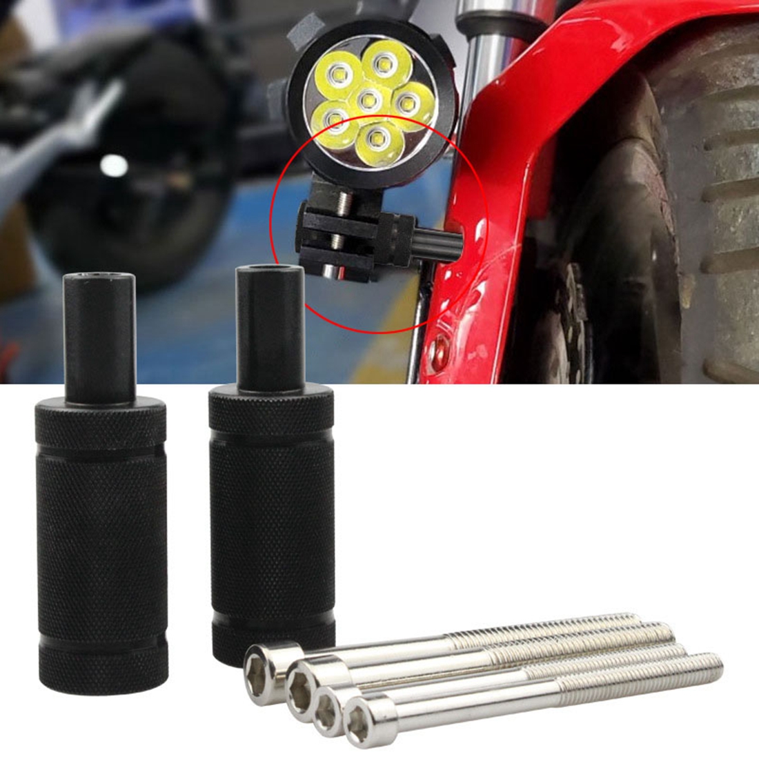Motorcycle Headlight Mount Hol - مراجعة Mountain Biking Las Vegas وسعره