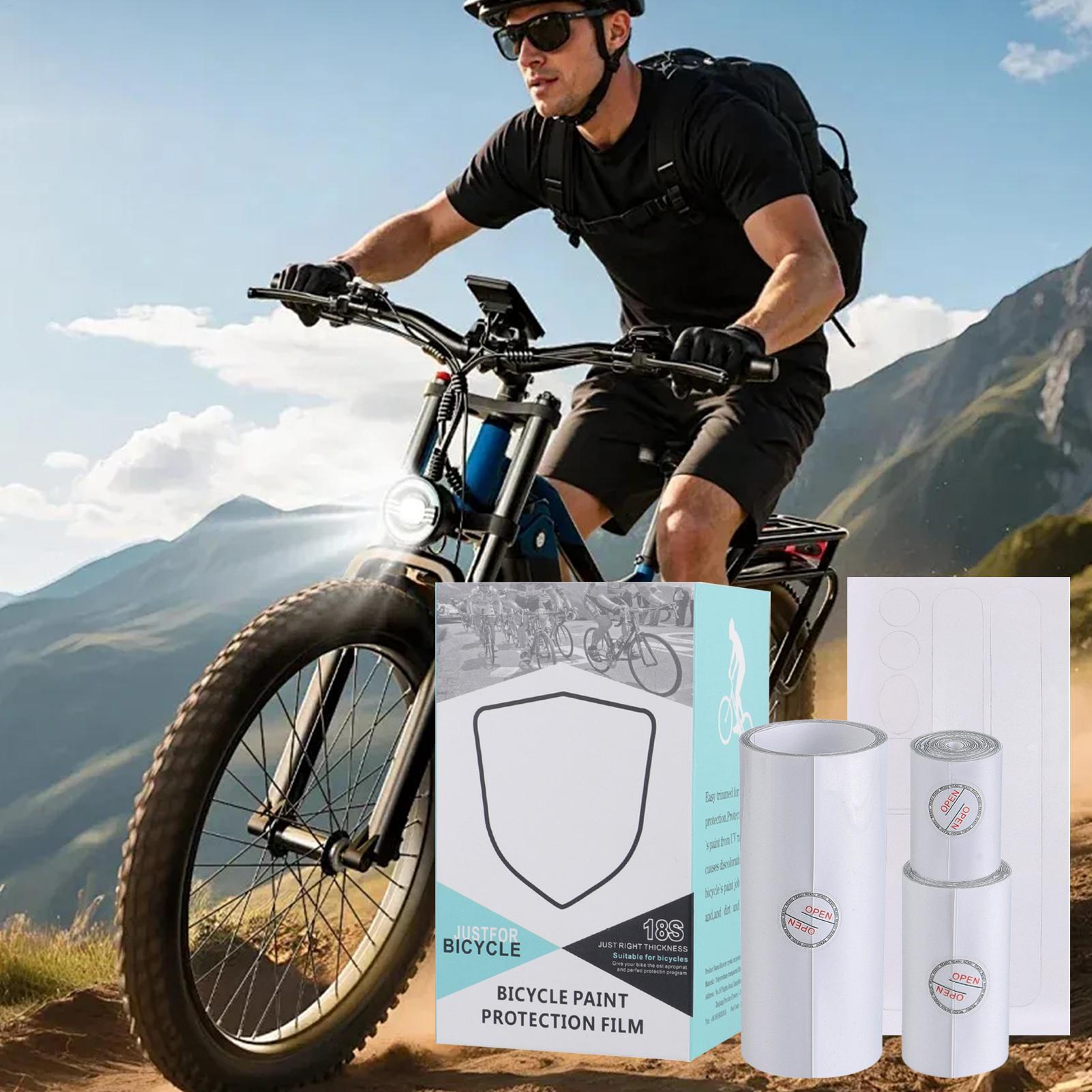 Bike Wraps For Frame Clear Pvc - مراجعة Chainstay Protector Wrap وسعره