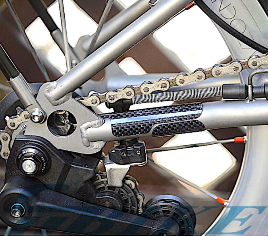 Protector for Brompton Folding - مراجعة Chainstay Protector Wrap وسعره