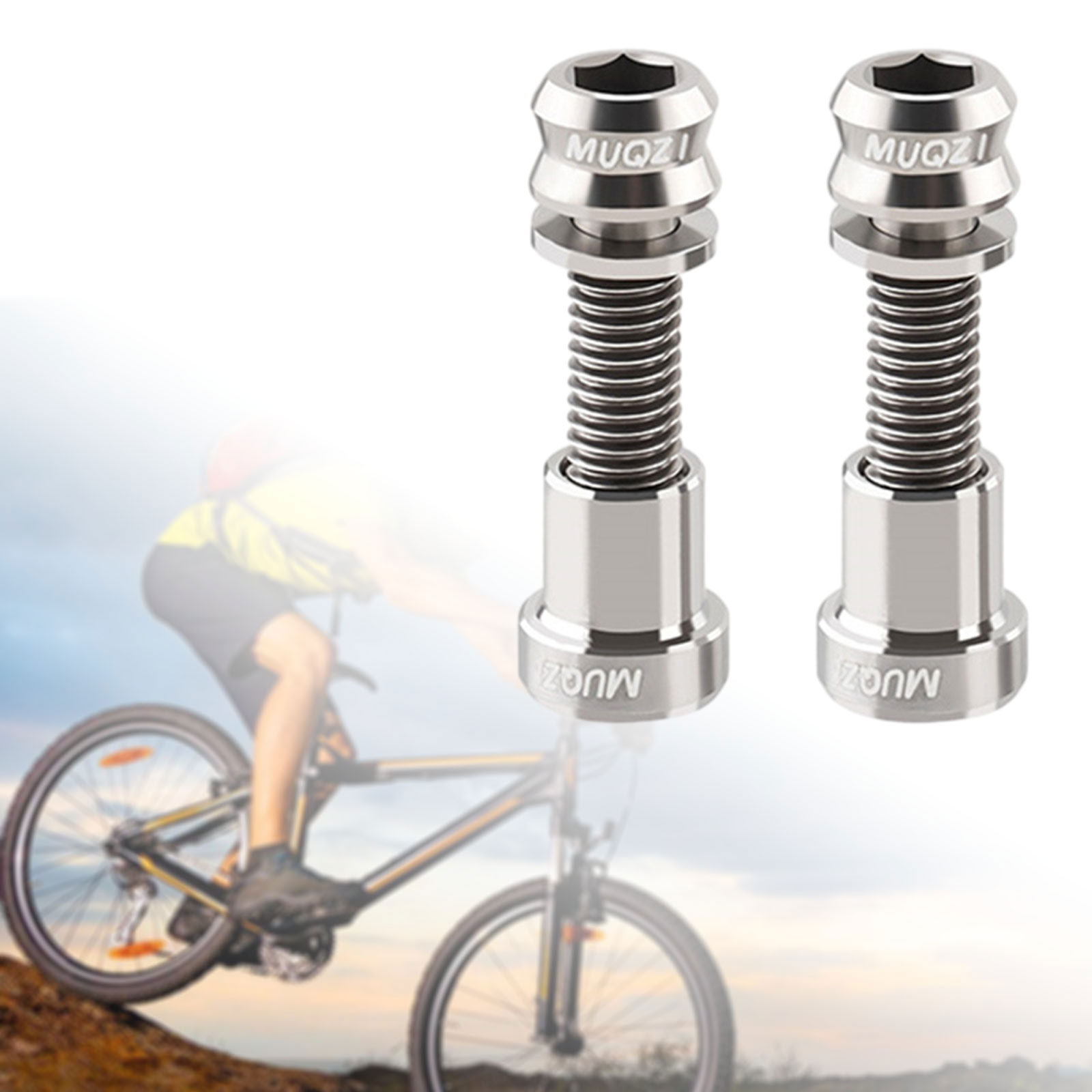 2 Set Bike Carbon Stem Bolts N - مراجعة Mountain Biking Kit وسعره