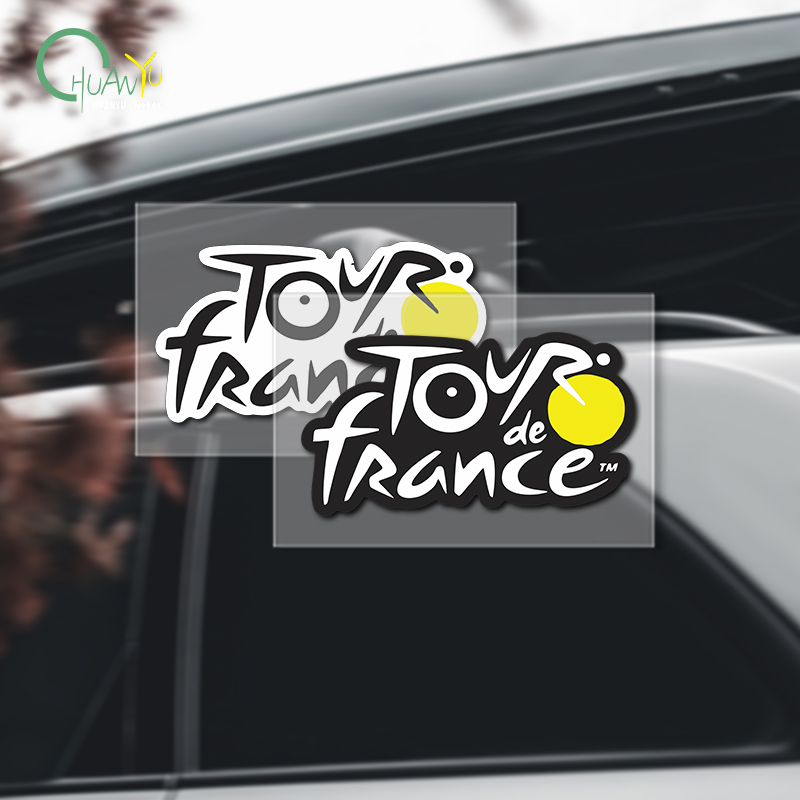 Tour de France logo sticker fo - مراجعة Mountain Biking Kit وسعره