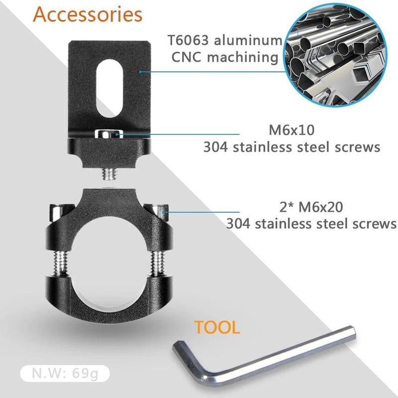 22/25MM Mount Bracket For Moto - مراجعة Mountain Biking Las Vegas وسعره