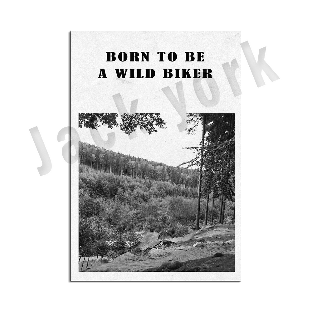 mountain bike art, bike poster - مراجعة Mountain Biking York وسعره