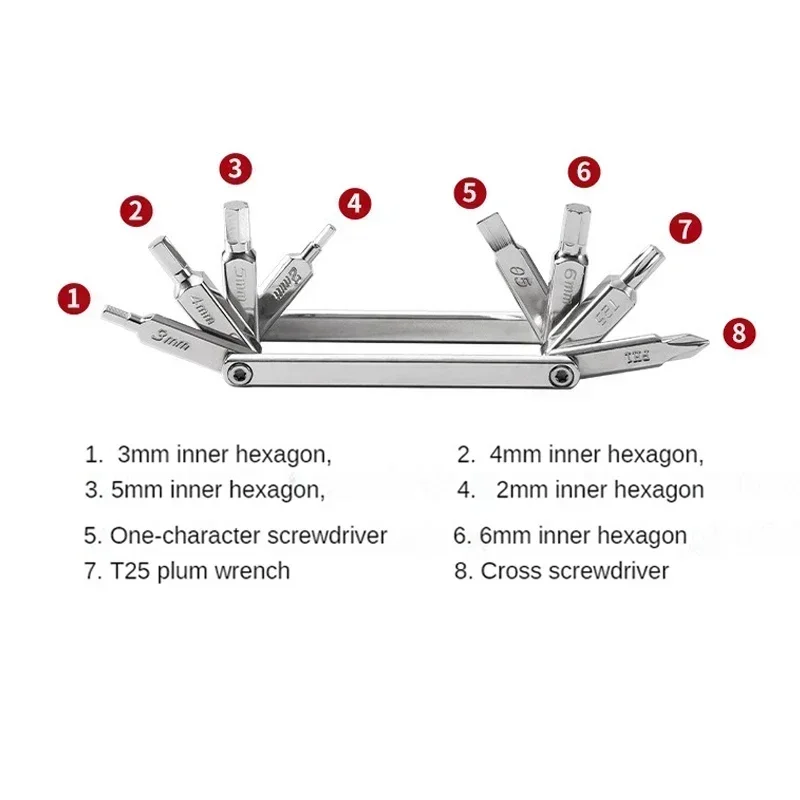 8-in-1 Bicycle Multi-Tool Kit  - مراجعة Mountain Biking Kit وسعره