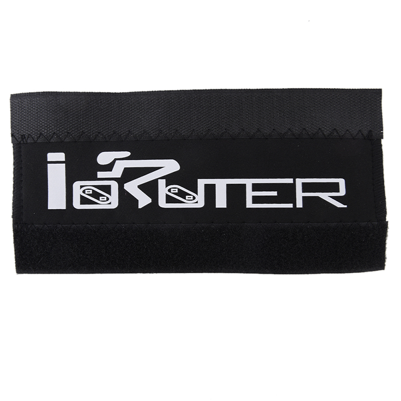 1pc Bike Chain Protector Black - مراجعة Chainstay Protector Wrap وسعره