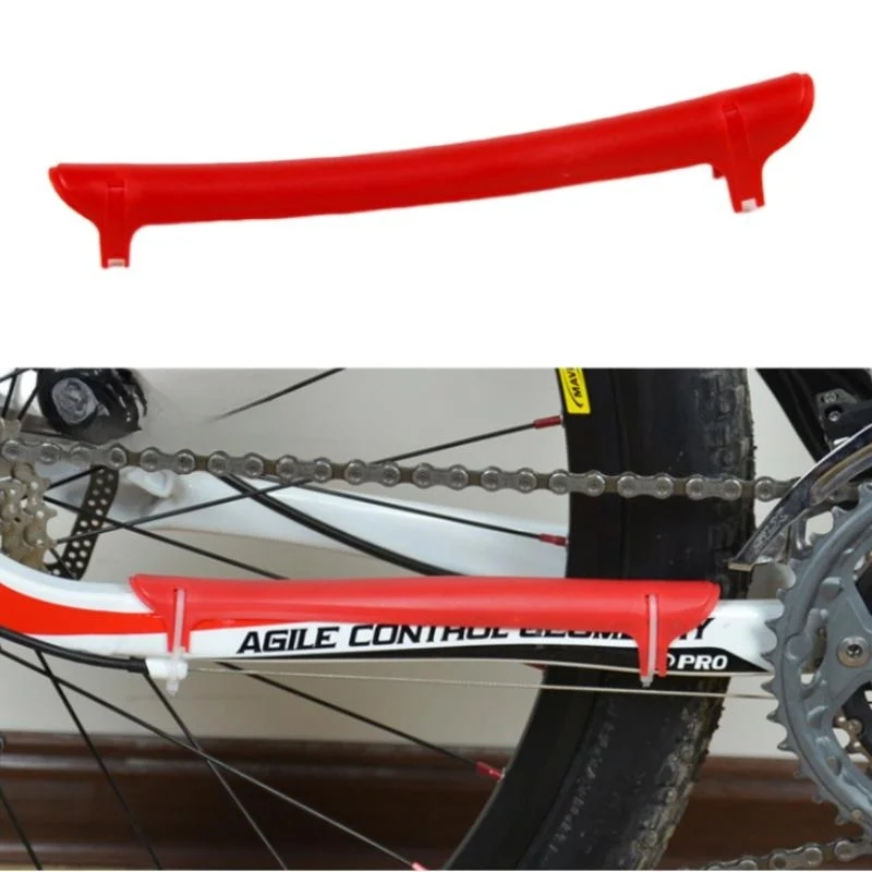 1PC Colorful Plastic Bike Chai - مراجعة Chainstay Protector Wrap وسعره