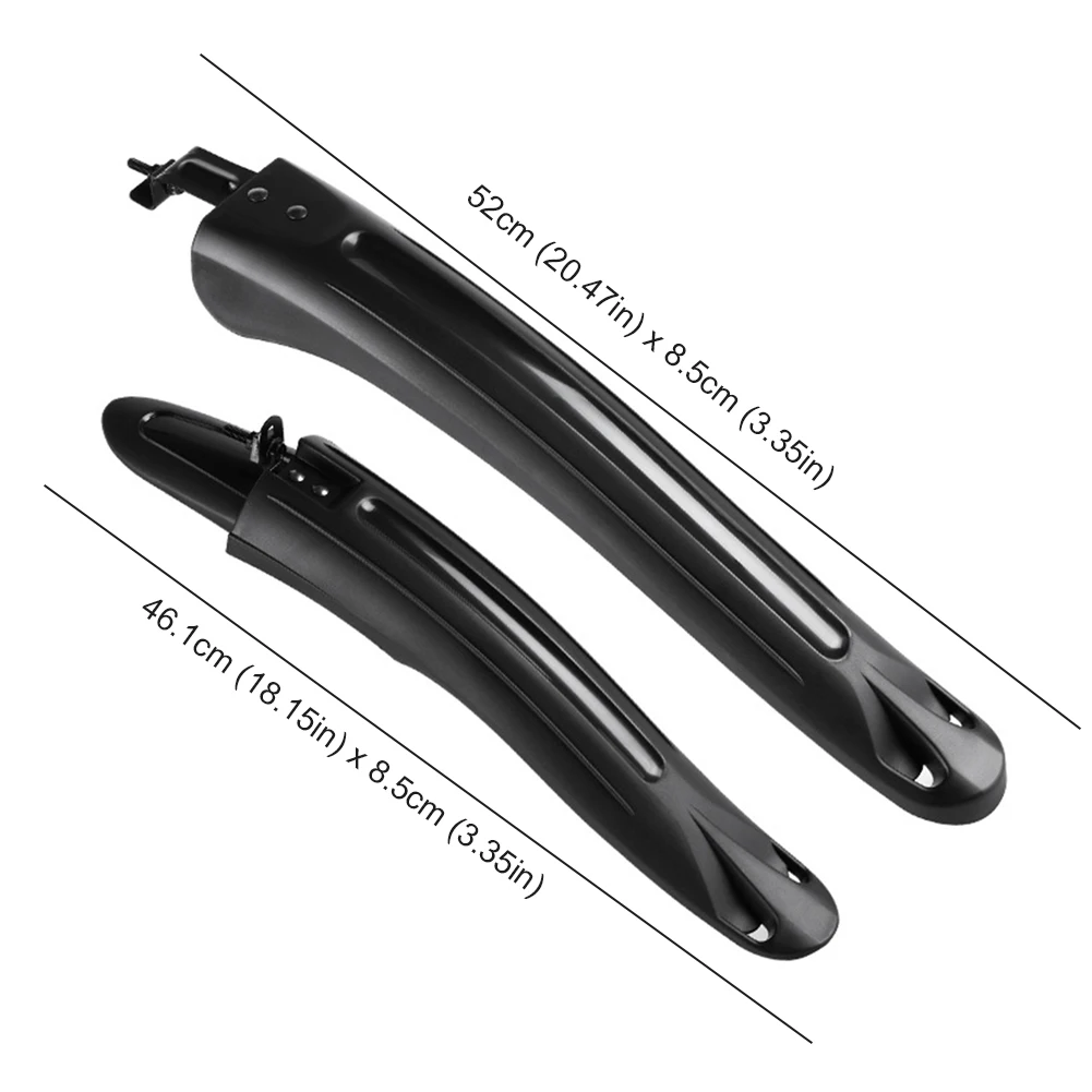 2pcs Bicycle Fender PP Soft Pl - مراجعة Mountain Biking Kit وسعره