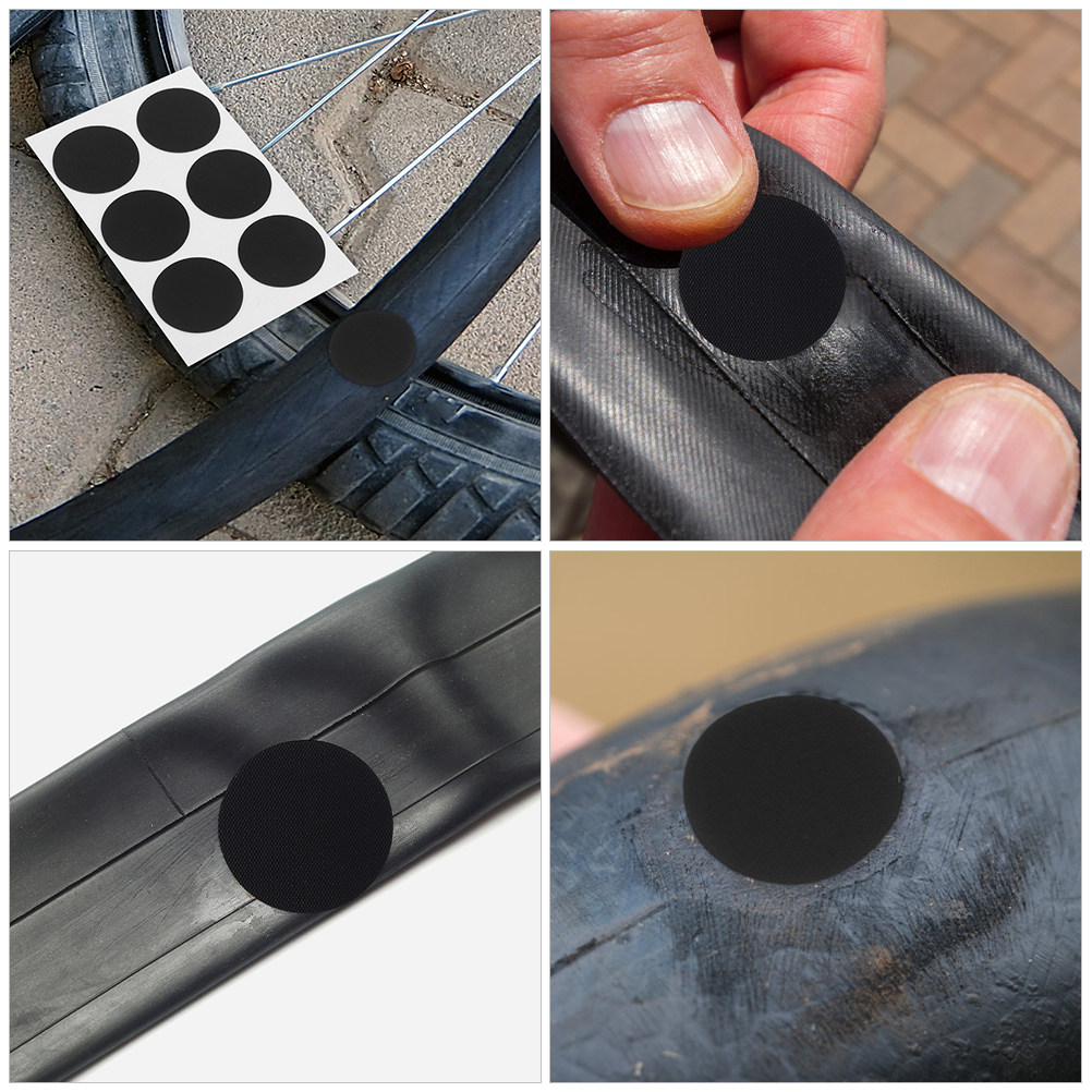 18Pcs Bicycle Inner Tube Patch - مراجعة Mountain Biking Kit وسعره