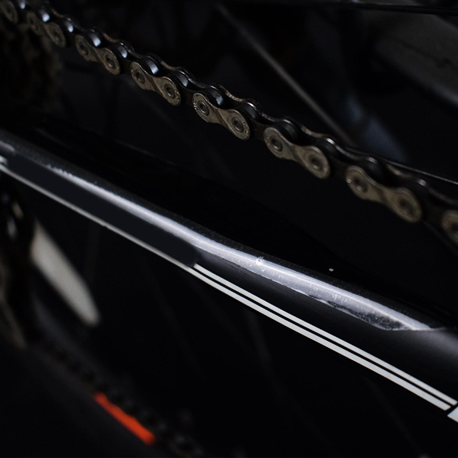 Bike Chainstay Guard Clear Cha - مراجعة Chainstay Protector Wrap وسعره