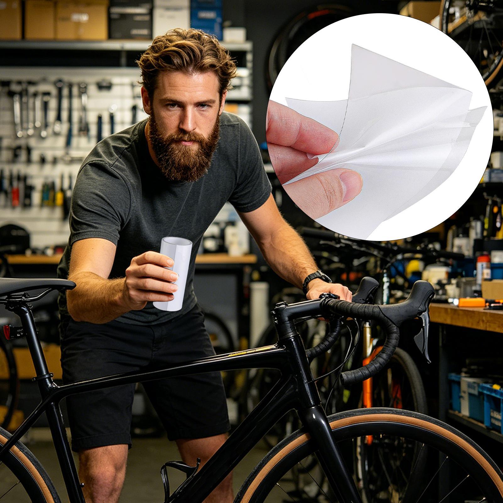 Bike Protection Tape Anti-Scra - مراجعة Chainstay Protector Wrap وسعره