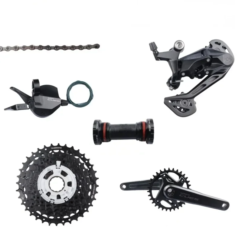 CUES U6000 Set SL-U6000 1x10s  - مراجعة Mountain Biking Kit وسعره