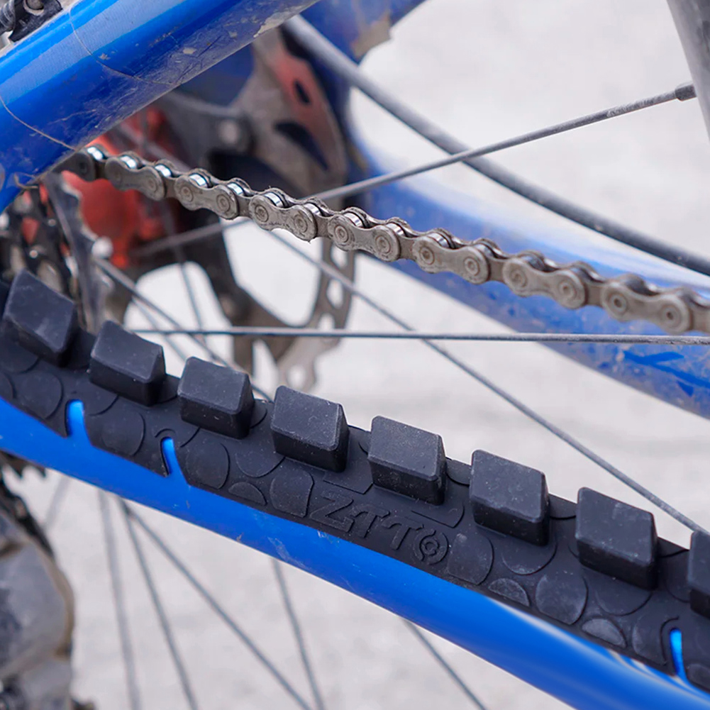 5-1PCS 3D Silicone Bicycle Cha - مراجعة Chainstay Protector Wrap وسعره