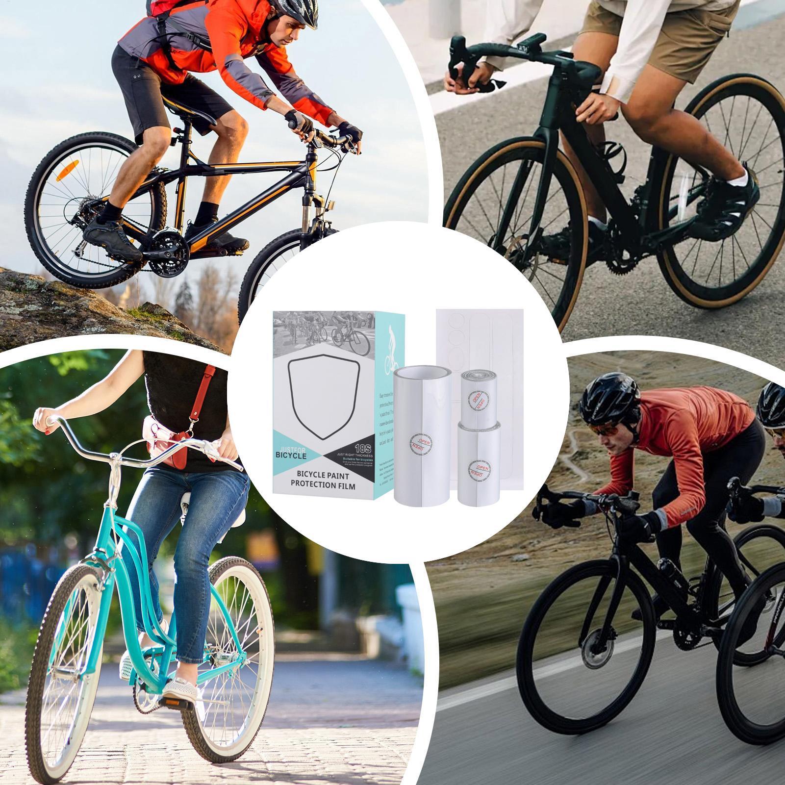 Bike Protection Tape Clear Pvc - مراجعة Chainstay Protector Wrap وسعره