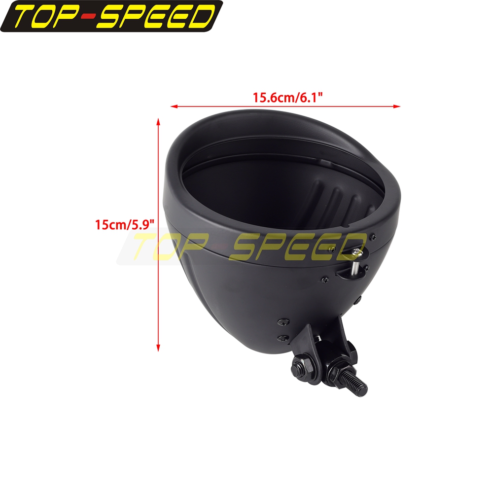 Black/Chrome Motorcycle Headla - مراجعة Mountain Biking Las Vegas وسعره