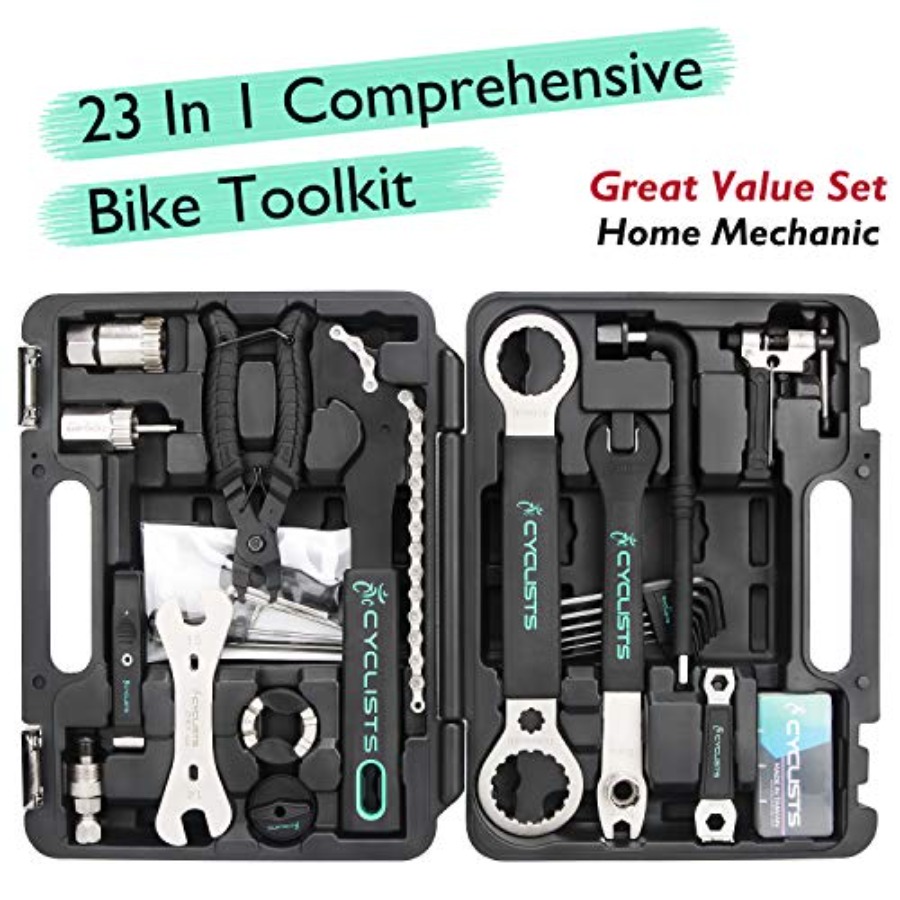 23 Piece Bike Tool Kit - Mount - مراجعة Mountain Biking Kit وسعره